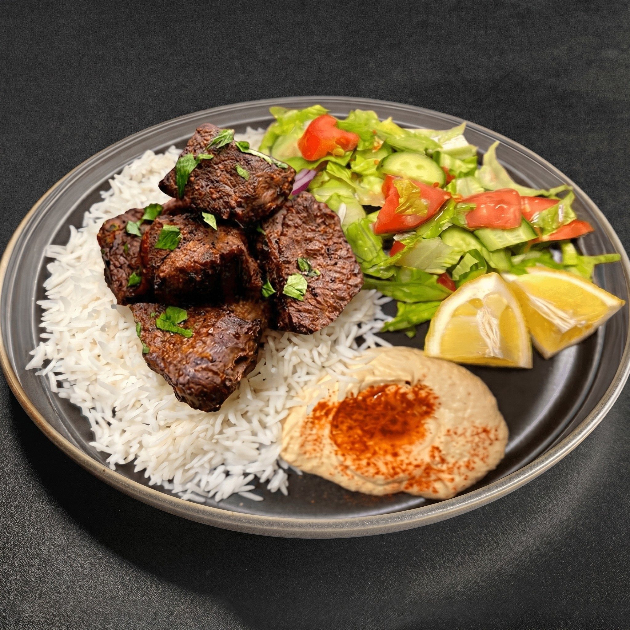 Beef Kabob.