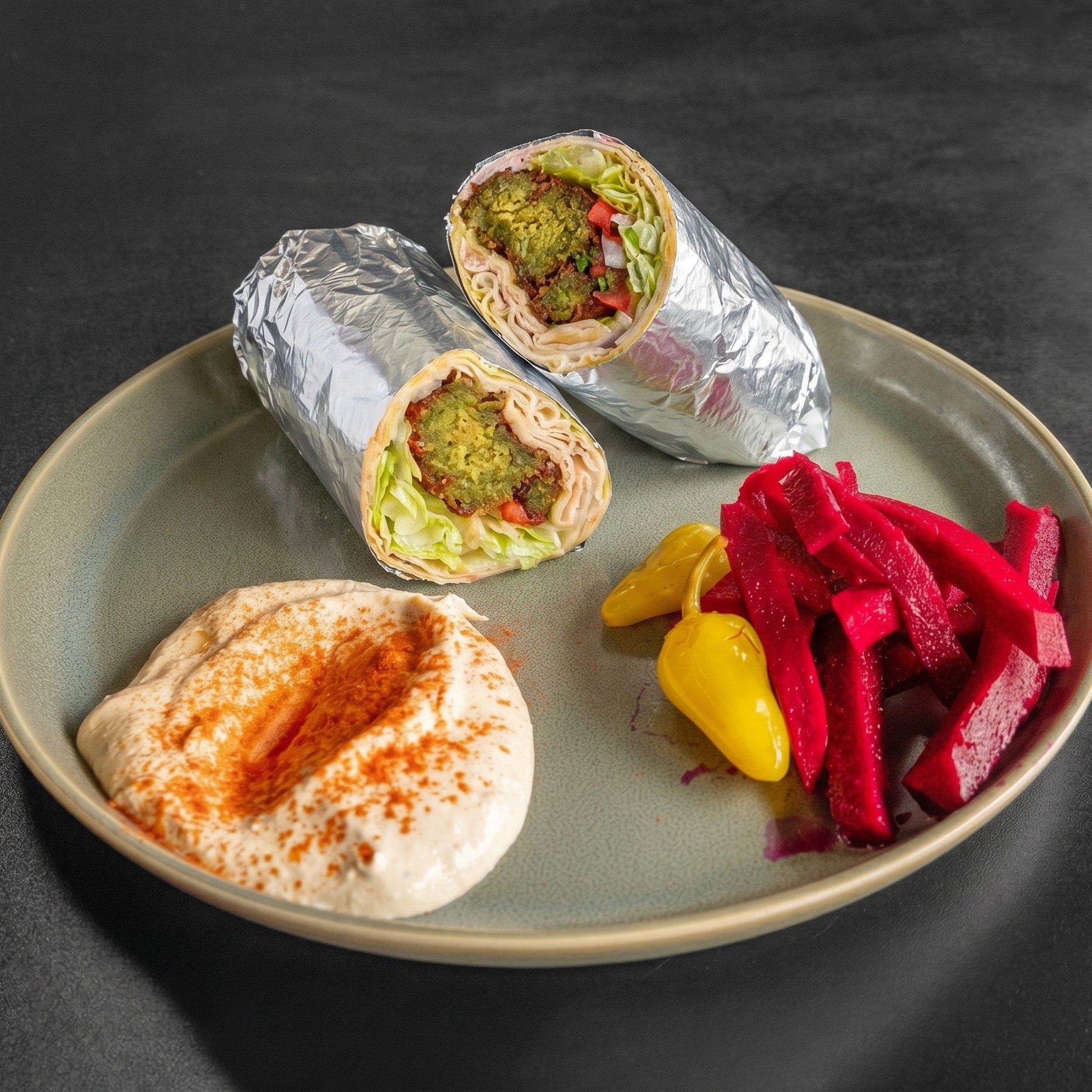 Falafel Wrap.