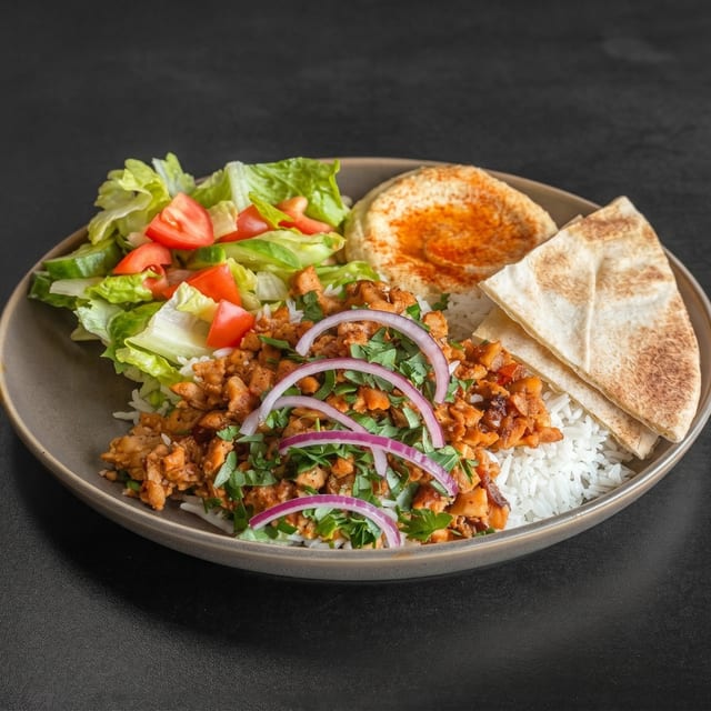Pork Shawarma Plate.