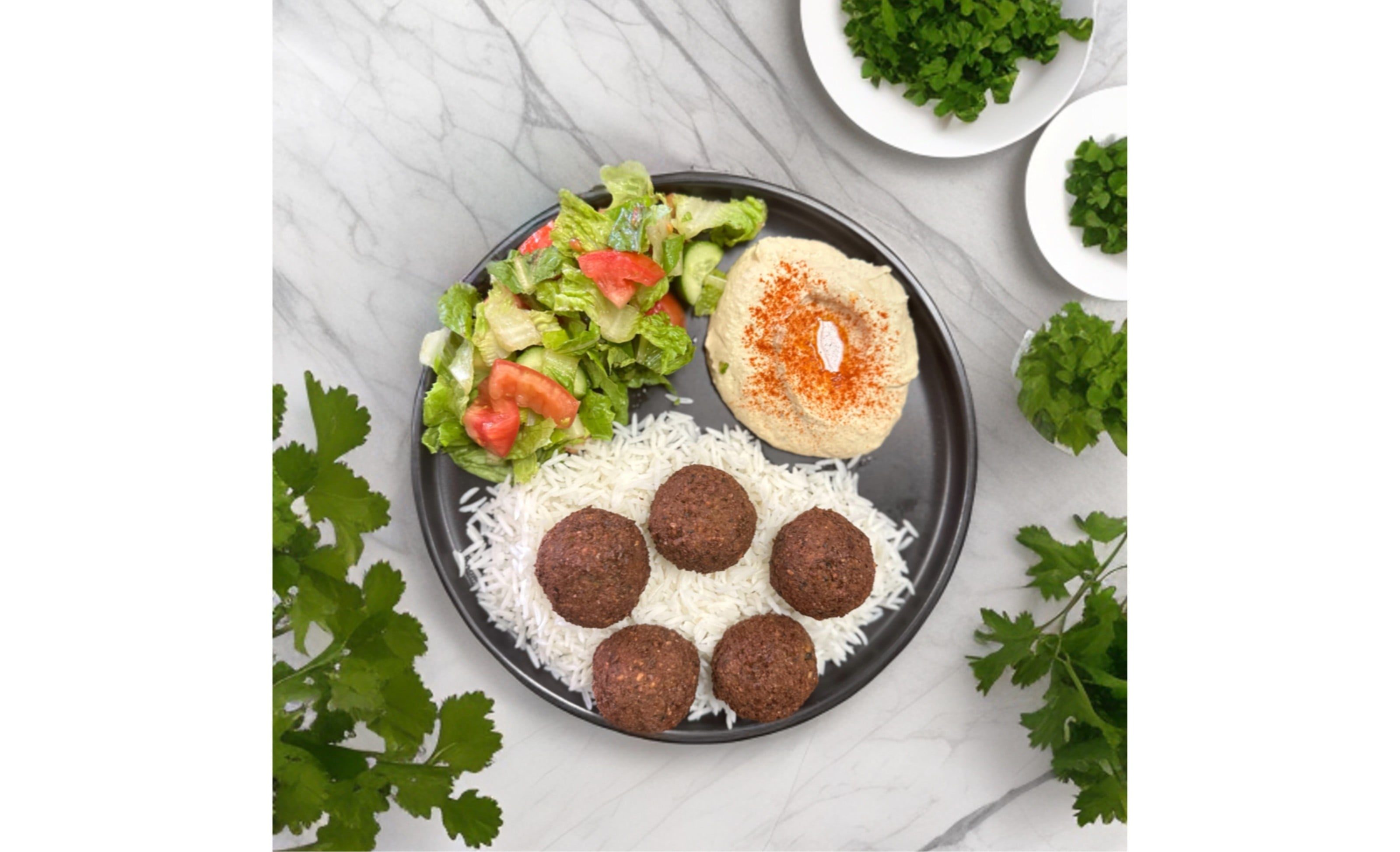 Falafel Plate.