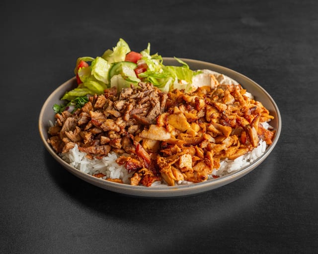 Shawarma Combo Plate.
