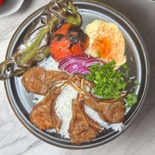 Lamb Chops Plate