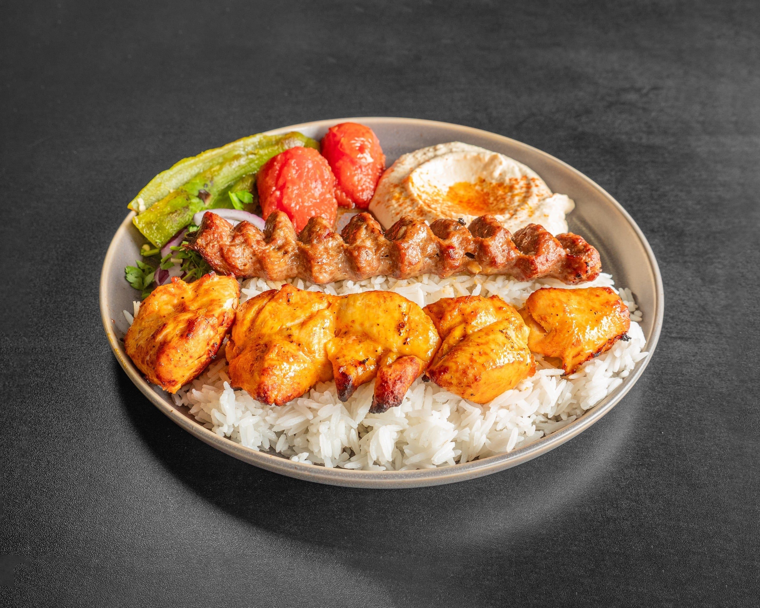 BBQ Combo Plate.
