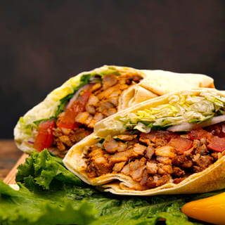 Beef Shawarma Wrap