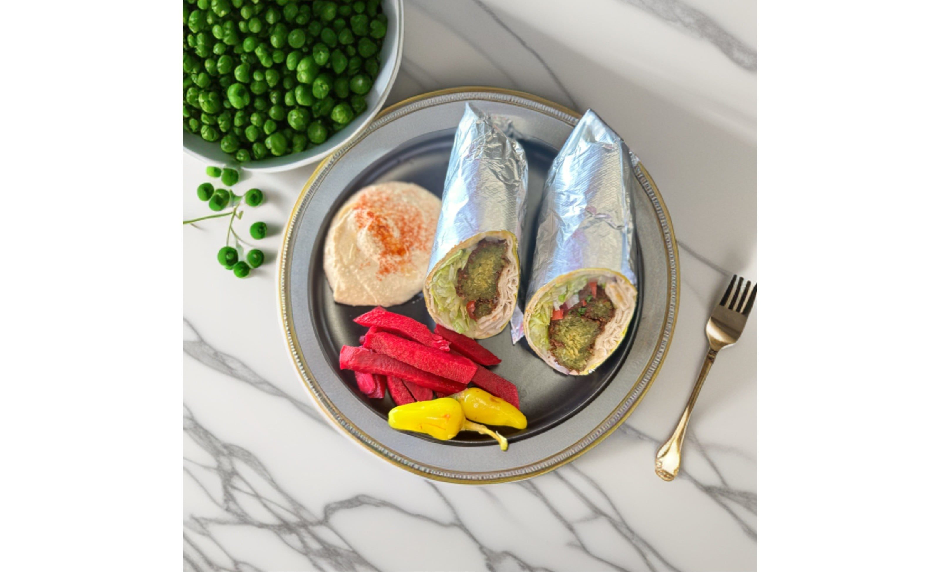 Falafel Wrap.